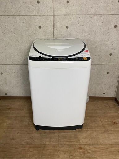 8*105 パナソニック Panasonic 全自動洗濯機 8.0kg NA-FR80H8 14年製 日本製 脚部分不良有