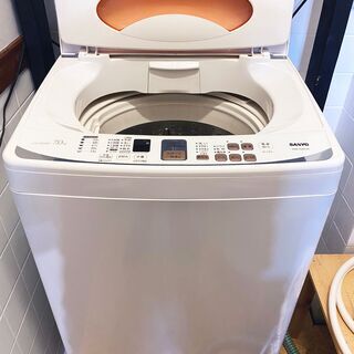 SANYO サンヨー 洗濯・脱水7.0kg槽乾燥機能付き縦型全自...