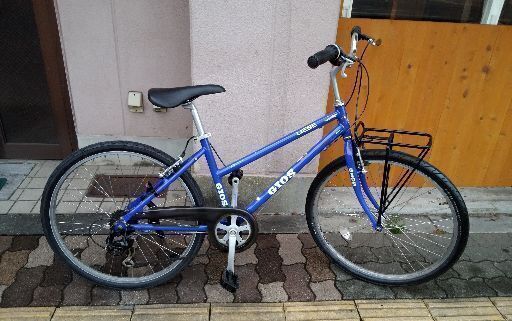 GIOS LIEBE[ジオス リーベ]26吋 シティクロスバイク アルミ/7speed/ジオスブルー