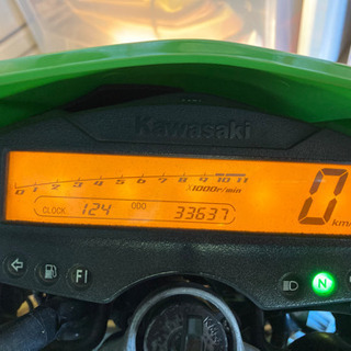 KLX125 カスタム　1名乗車