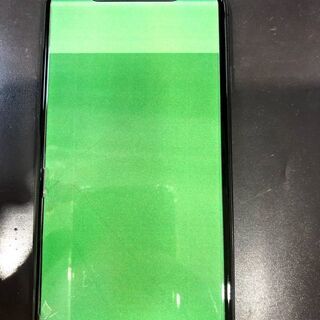 落下の衝撃で画面が緑色になってしまったiPhoneXSも修理可能！！