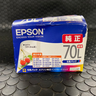 EPSON  IC6CL70L  6色パック増量  さくらんぼ ...