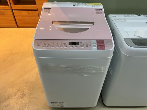 洗濯機 シャープ SHARP ES-TX750 2016年製 7.0kg 乾燥付き 中古品