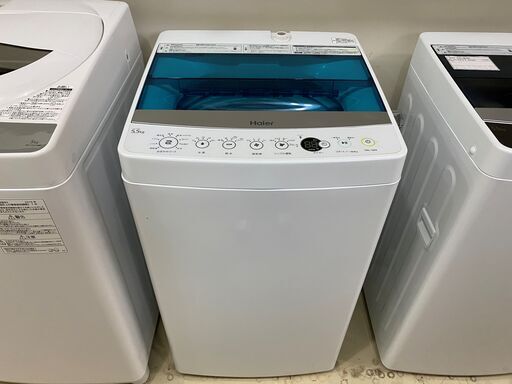 Haier 5.5kg 全自動洗濯機 JW-C55A 2019年 品 - 福岡県の家電