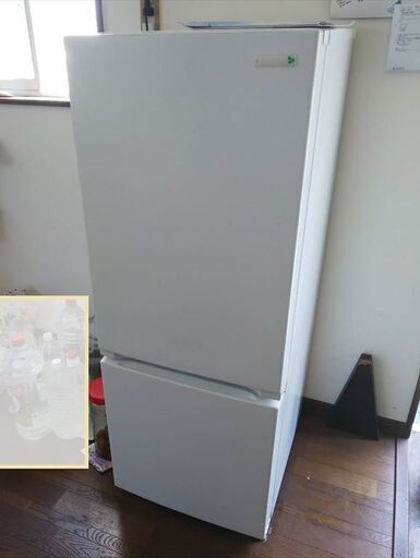 交渉中・冷凍冷蔵庫◆2018年製・156リットル・2ドア・右開き◆臼杵市内引き取り希望（10月初旬）