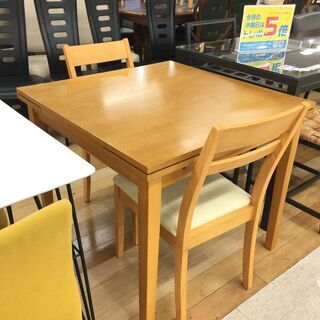 ニトリnoダイニング3点セット 　【トレファク岸和田店】