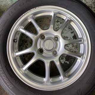 175/65R15・REGNO アルミホイール4本セット・フィットヴィッツポルテなどに