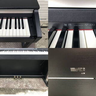☆動作〇☆ 電子ピアノ CASIO CELVIANO AP-420 BK ◇ カシオ 11製 84鍵