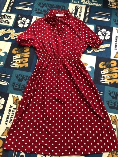 Grl 赤ドットワンピース Yuika 仏生山のワンピースの中古 古着あげます 譲ります ジモティーで不用品の処分