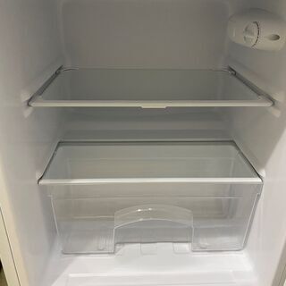 冷蔵庫 ハイアール Haier JR-N85C 2019年製 2D 85L 直冷 白 中古品