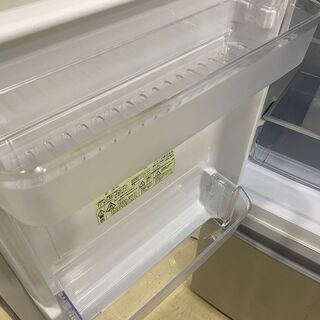 冷蔵庫 SHARP シャープ SJ-D14A-S 2015年製 2D 137L シルバー 中古品