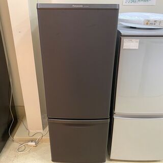 冷蔵庫 パナソニック Panasonic NR-B178W-T 2018年製 2D 168L 茶 中古