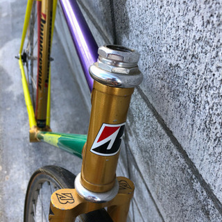 ブリジストン　ピスト　サンシン　ラージハブ　クレイジーカラー