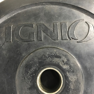 IGNIO ダンベルラバープレート 10kg×2