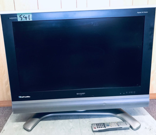 541番 SHARP✨液晶カラーテレビ✨LC-32BD1‼️