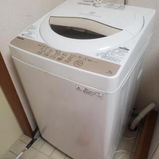 【中古】TOSHIBA 全自動洗濯機　5キロ　スタークリスタルドラム