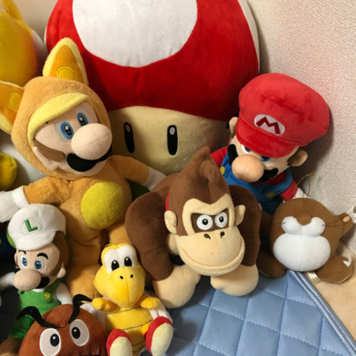 マリオぬいぐるみセットまとめ売り ゆうわ 宮之阪のおもちゃの中古あげます 譲ります ジモティーで不用品の処分