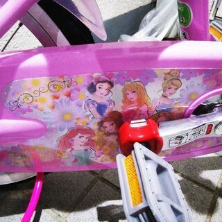 ほぼ新品☆早いもの勝ち‼！　ディズニー　子供用自転車16インチ　ウィズフレンドスマイルプリンセス　9月中希望