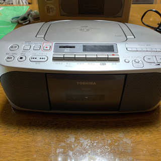 東芝SD、CDラジオカセットレコーダー