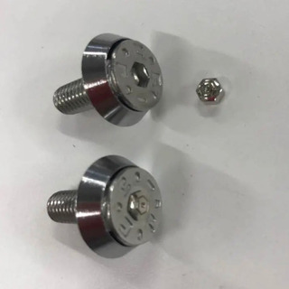JCCロック(ナンバープレート盗難防止ネジ)  60セット入