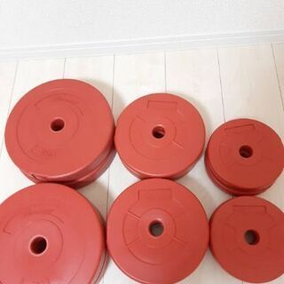 家トレ用　ベンチ　EZバー　ダンベル　プレート