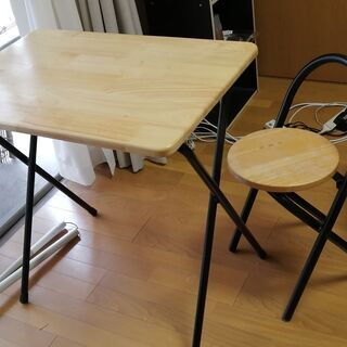 簡易テーブル　折りたためるテーブル　センターテーブル　キャンプテ...