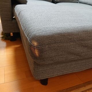 定価99,800円★ 3人掛けソファセット【オットマン付き】