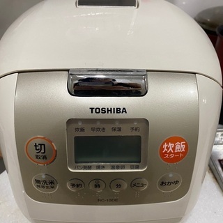 【受付終了】TOSHIBA 炊飯器　5.5合