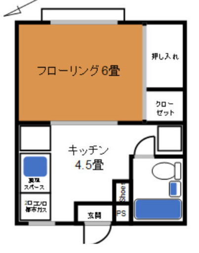 東横線祐天寺駅歩5分 中目黒徒歩15分 1dk25平米 最上階 Rickey 祐天寺のアパートの不動産 住宅情報 無料掲載の掲示板 ジモティー