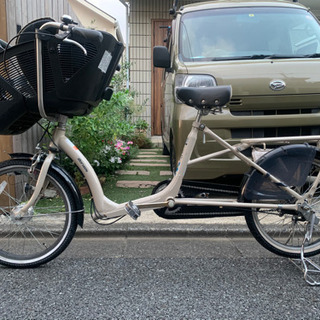 子供乗せギア付き自転車(3人乗り) 丸石　ふらっかーずシュシュ【...