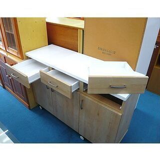 SALE】スリム 細身 食器棚 中古 リサイクルショップ宮崎屋住吉店23.10.14k