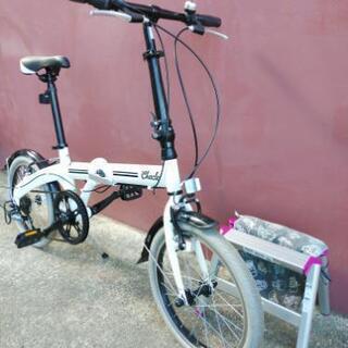 札幌市内配達無料。中古折りたたみ自転車 チャクル18インチ
