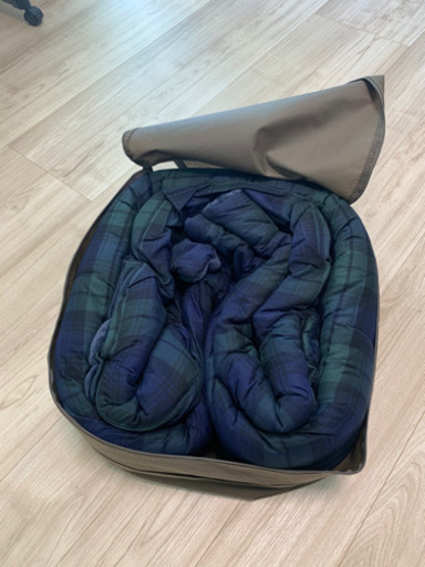 無印良品こたつ布団 未使用 無印良品/新品未使用】楕円こたつ布団 大