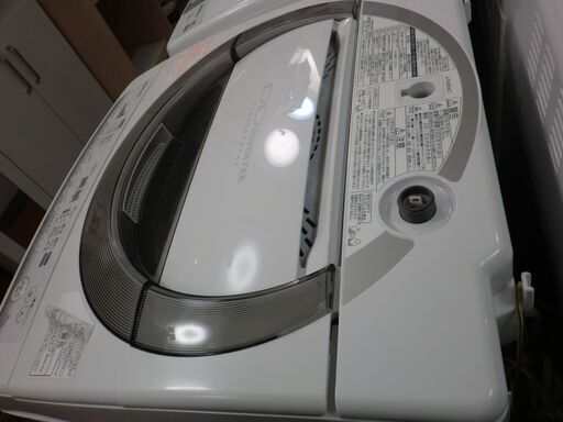 【中古品】自社配送＆設置可能　東芝 TOSHIBA AW-80DM-W [簡易乾燥機能付き洗濯機（8.0kg） ピュアホワイト]　2014年製