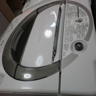 【中古品】自社配送＆設置可能　東芝 TOSHIBA AW-80DM-W [簡易乾燥機能付き洗濯機（8.0kg） ピュアホワイト]　2014年製