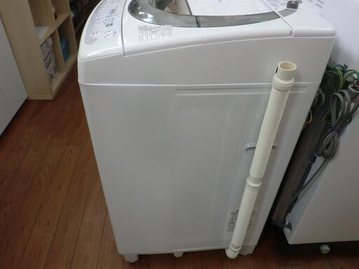 【中古品】自社配送＆設置可能　東芝 TOSHIBA AW-80DM-W [簡易乾燥機能付き洗濯機（8.0kg） ピュアホワイト]　2014年製