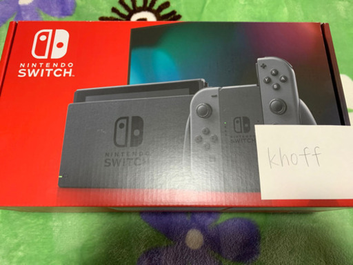 ニンテンドースイッチ　グレー