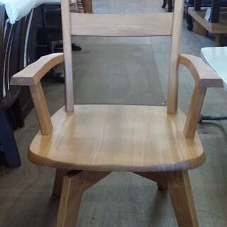 店舗同時販売中】 ユートップ タモ材 ダイニング5点セット 回転チェア