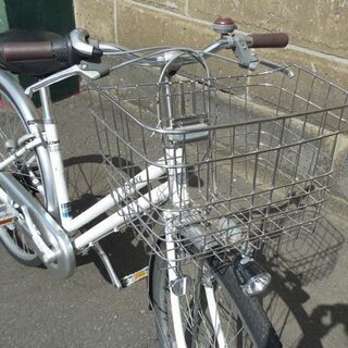◇自転車 27インチ シティサイクル 3段変速 LEDライト カギ2か所 O&M