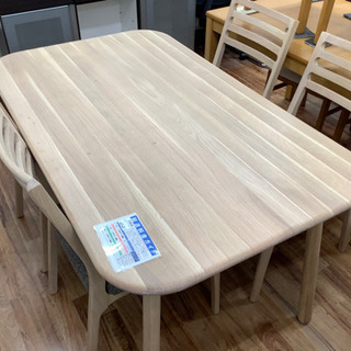 ダイニングテーブル5点セット ナチュラル シギヤマ家具工業