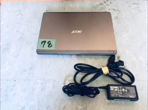 ①78番 acer エイサー ノートパソコン✨ASPIRE 3820-A52C‼️