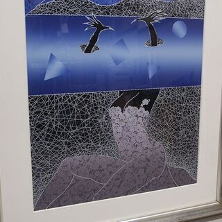 真作保証 萄雅彦 DOH 無重力 版画 セリグラフ 24/30 H0382 限定30点