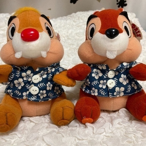 海外購入品ディズニーチップとデールレスキューレンジャーぬいぐるみ てっど 茨木のフィギュアの中古あげます 譲ります ジモティーで不用品の処分