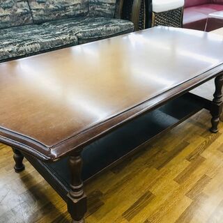 送料込み★飛騨産業 キツツキ センターテーブル ローテーブル ヴィンテージ 穂高 HIDA 飛騨産業 センターテーブル 穂高 HK6TR ローテーブル 机