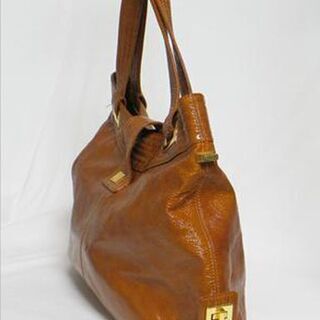 【FA】Kooba クーバ　エナメルレザー　ショルダートート バック FA】Kooba クーバ エナメルレザー ショルダートート バック