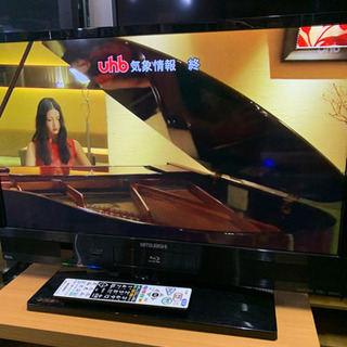 MITSUBISHI ブルーレイ内蔵　29型　液晶テレビ　2013年　中古　LCD-V29BHR4の画像