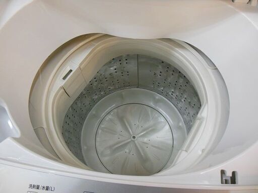 【販売終了しました。ありがとうございます。】【ちょっと訳あり品】HITACHI　5.0㎏　ステンレス槽　全自動洗濯機　NW-H53　2018年製　中古品