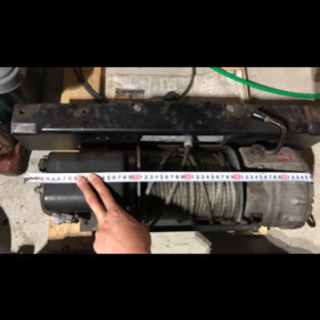 トヨタ純正　ウインチ　ランクル70 ランクル　12V リモコン付き