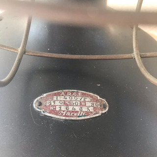 骨董市買付品 イタリア製ヴィンテージ扇風機
