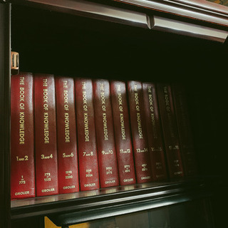 The book of knowledge 古本洋書